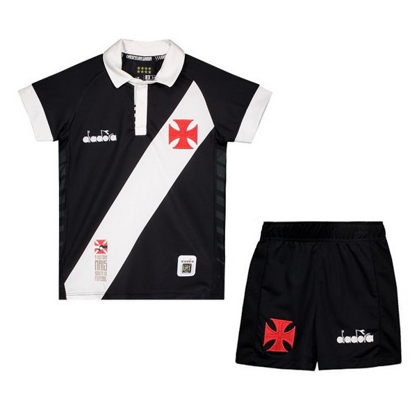 Camiseta Vasco da Gama Diadora Primera equipo Niño 2019-20 Negro